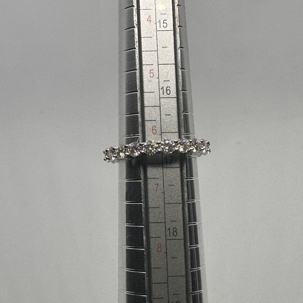 Moissanite Diamond Eternity Ring Wedding Anniversary Band 2 Ct Size 6 Show * - Picture 6 of 12